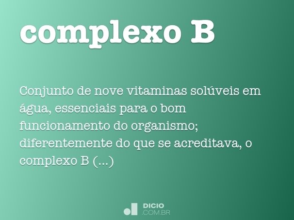 complexo B