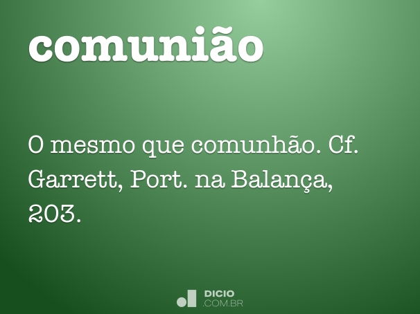 comunião