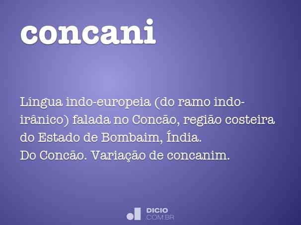 concani