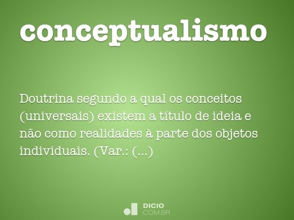 conceptualismo