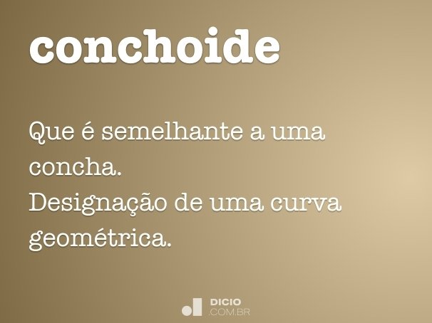 conchoide
