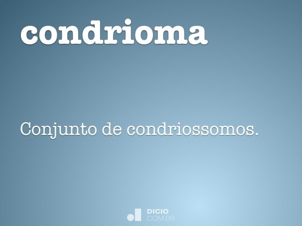 condrioma
