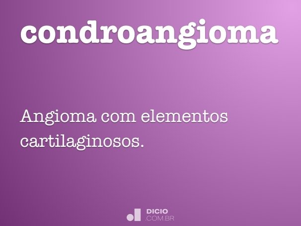 condroangioma