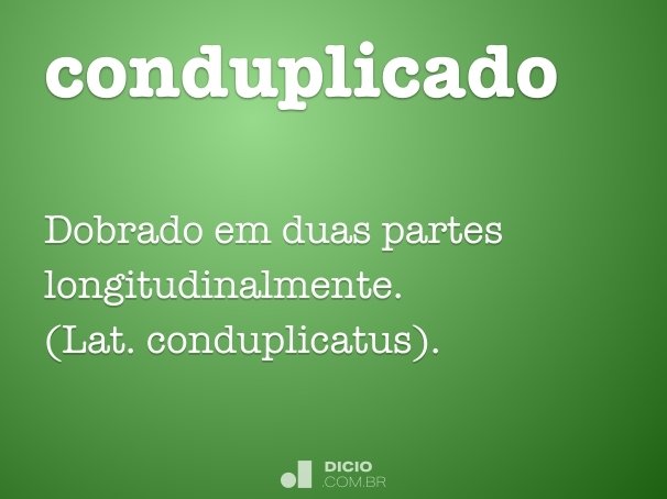 Dobrado - Dicio, Dicionário Online de Português