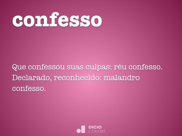 confesso