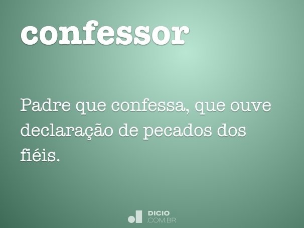 confessor