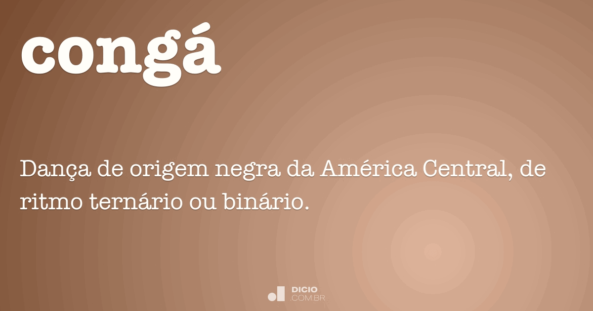 Congá Dicio, Dicionário Online de Português