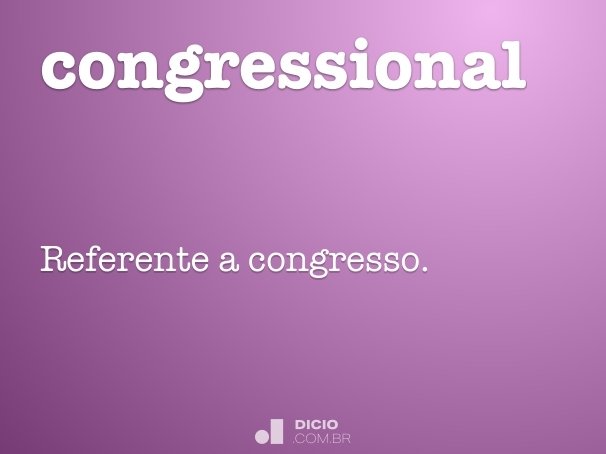 congressional