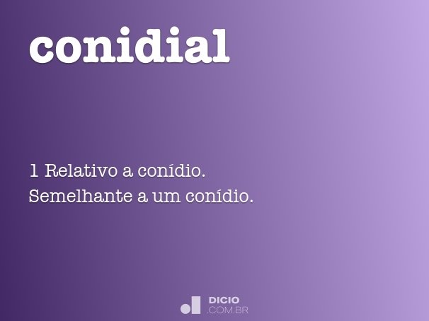 conidial