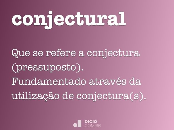 conjectural