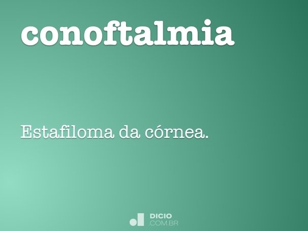 conoftalmia