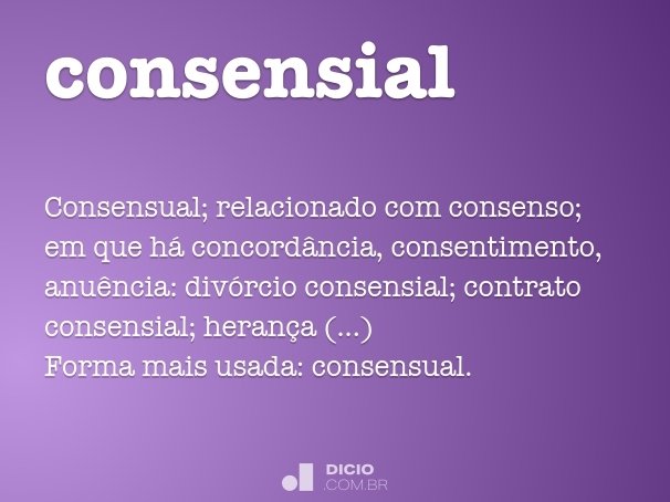 consensial