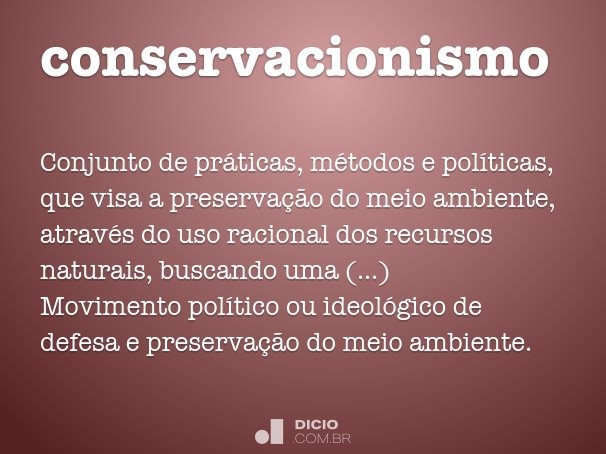 conservacionismo