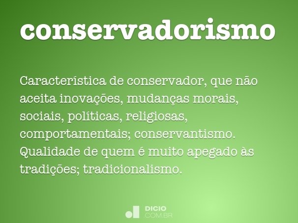 conservadorismo