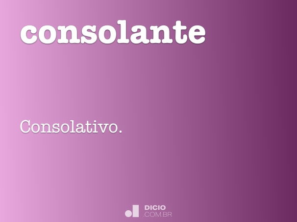 consolante