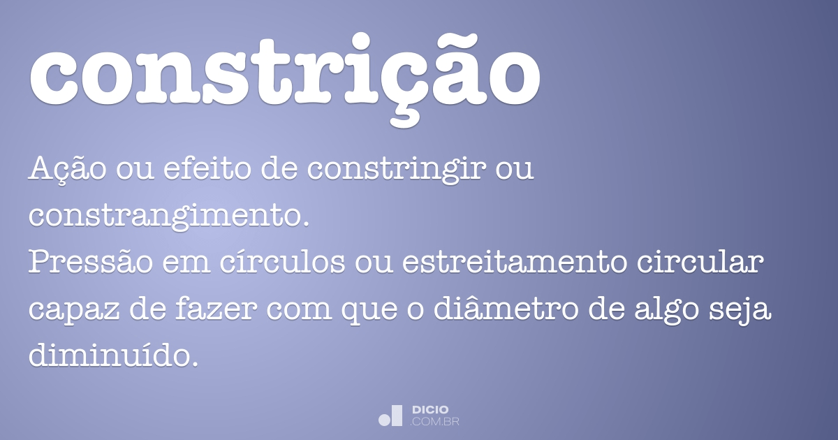 Constrangimento - Dicio, Dicionário Online de Português