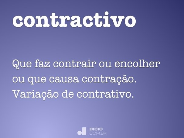 contractivo