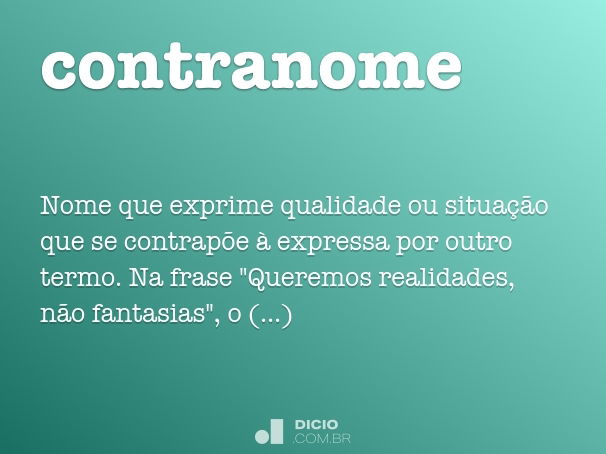 contranome