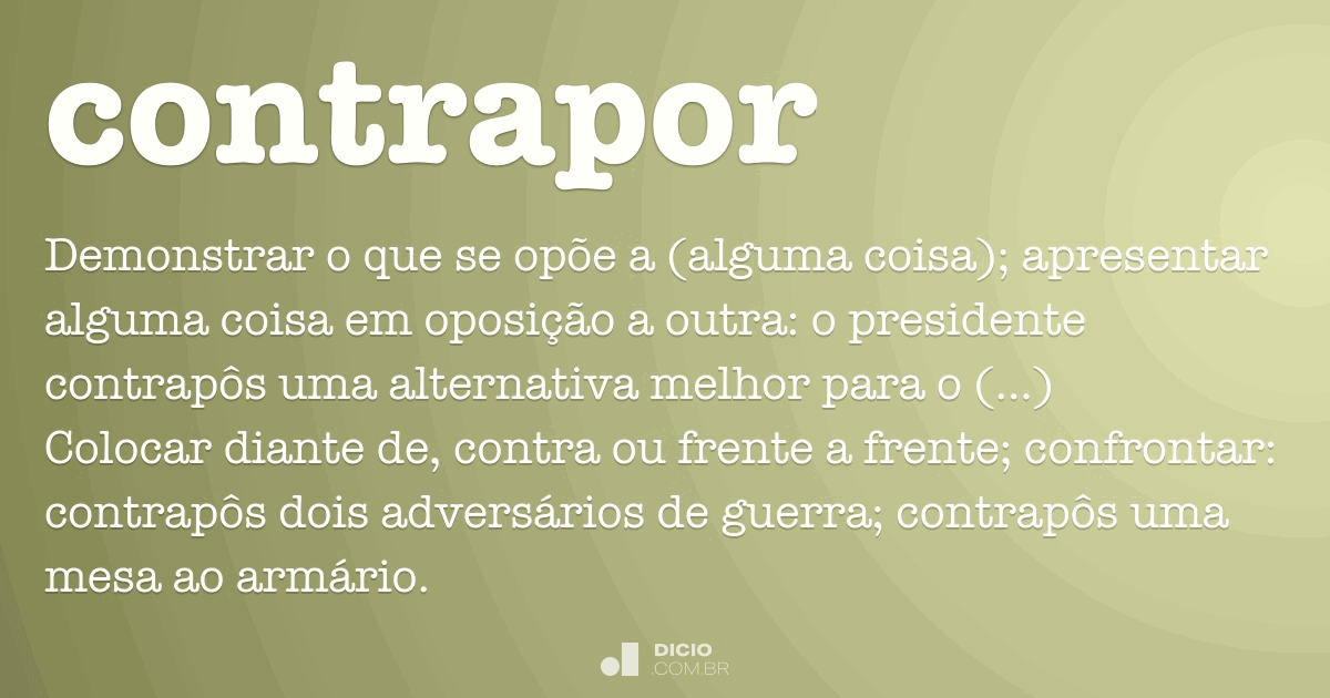 Sinonimo apresentar