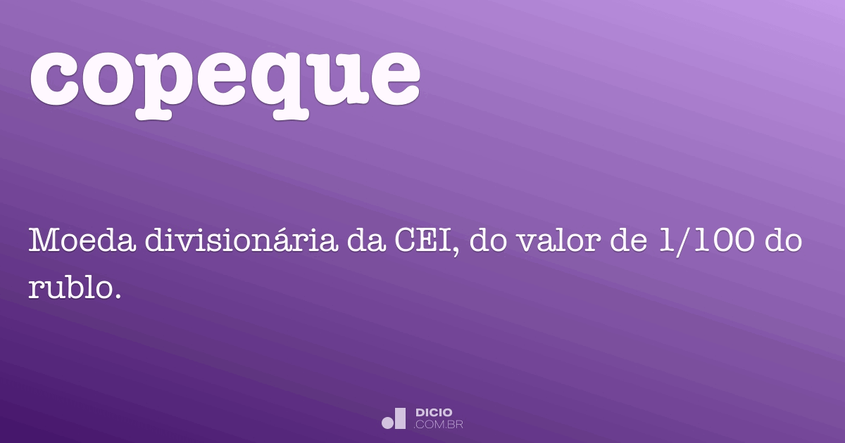 Teque - Dicio, Dicionário Online de Português