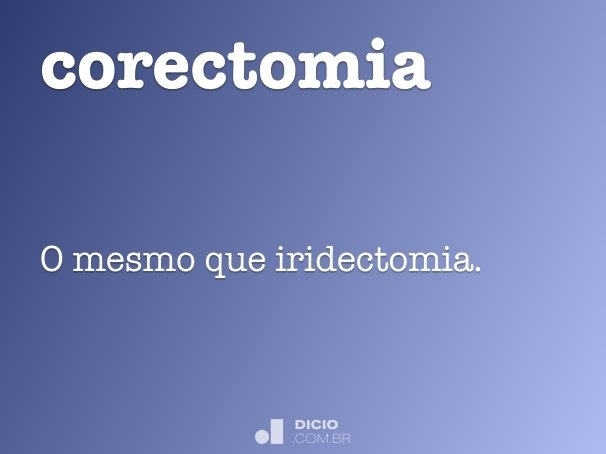 corectomia