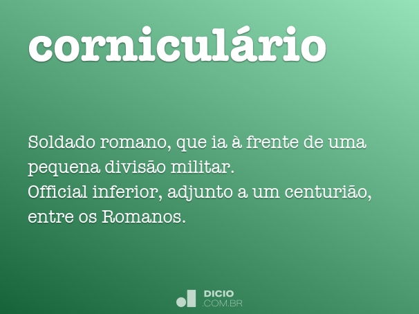 corniculário