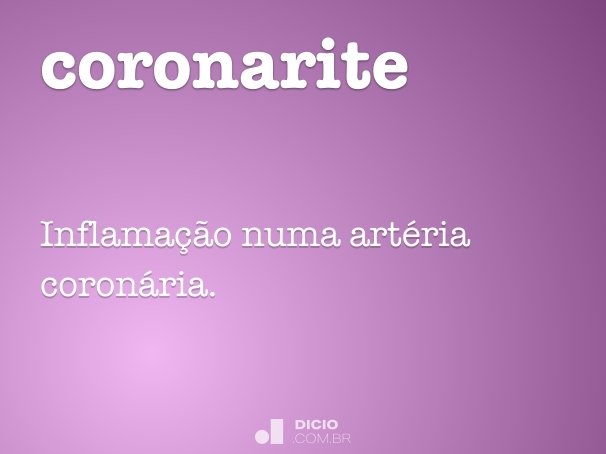 coronarite