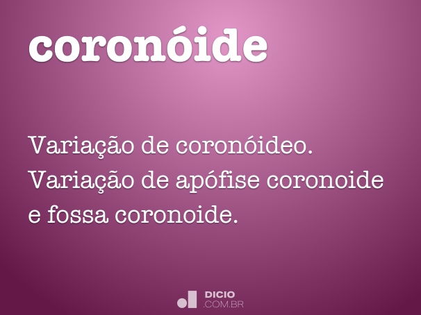 coronóide