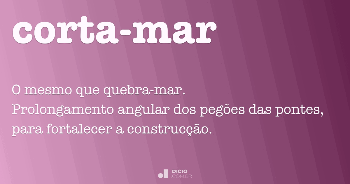 Quebra-machado - Dicio, Dicionário Online de Português