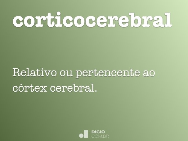 corticocerebral