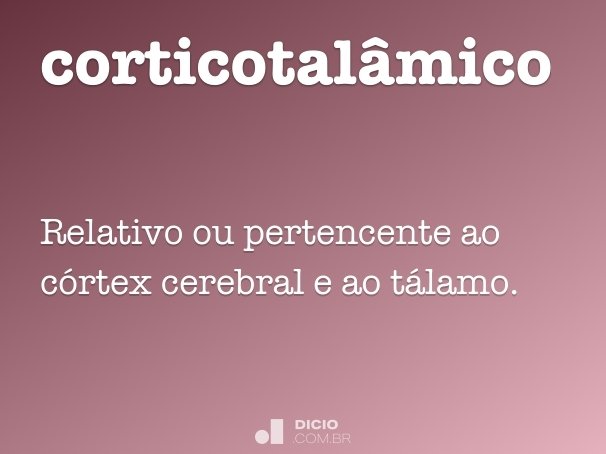 corticotalâmico