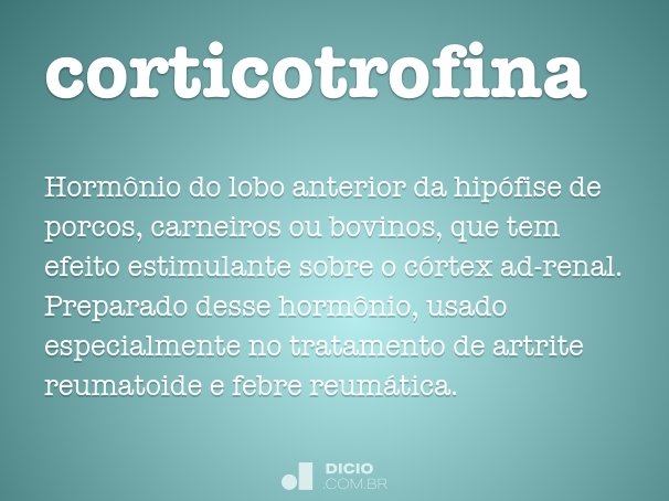 corticotrofina
