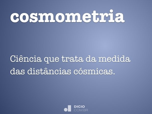 cosmometria