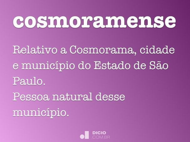 cosmoramense