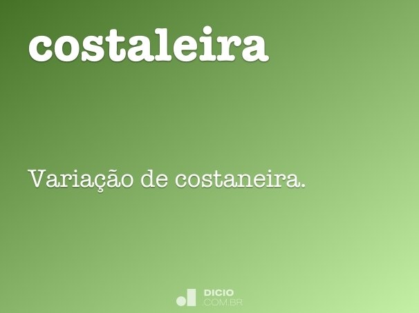 costaleira