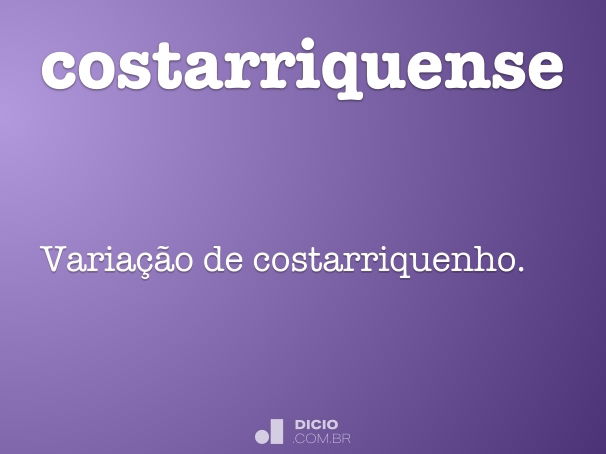 costarriquense