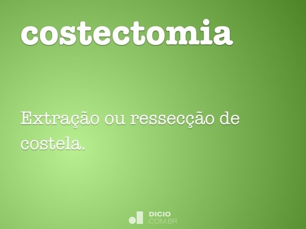 costectomia