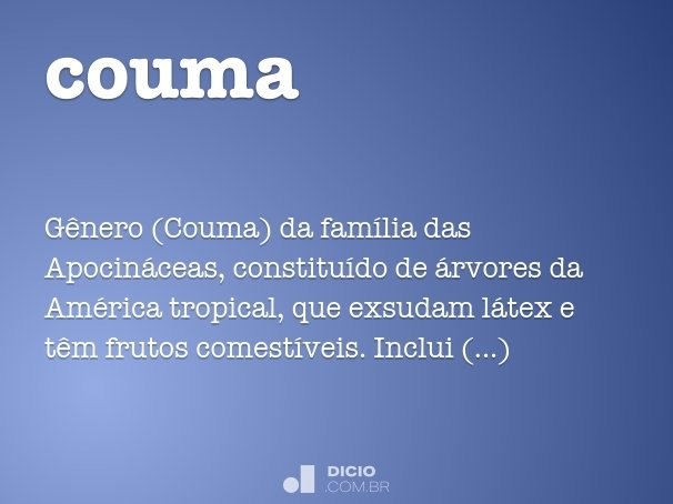 couma