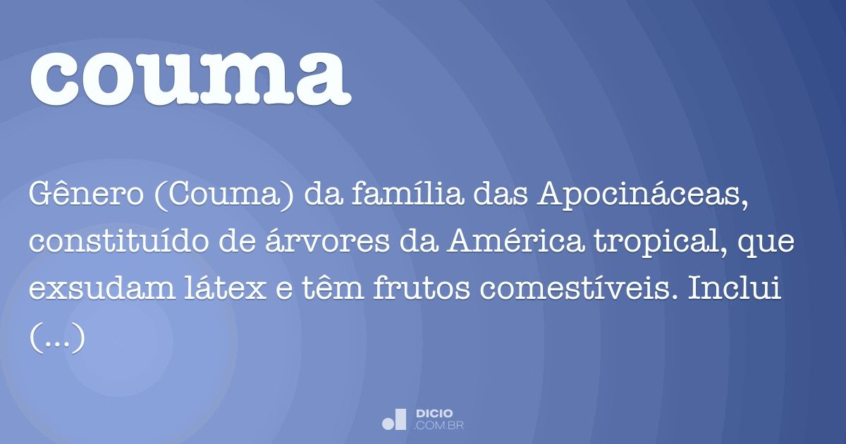 Couma Dicio, Dicionário Online de Português