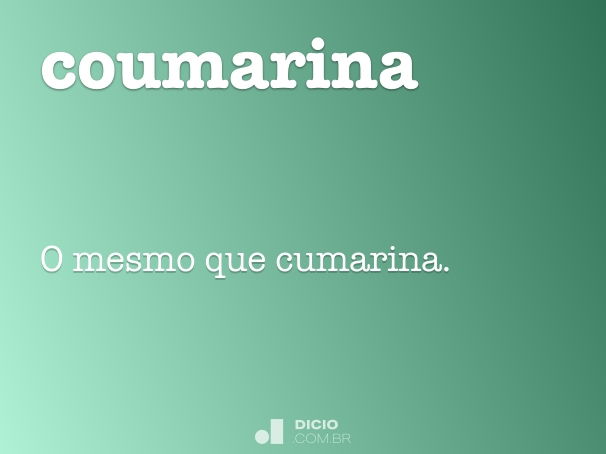 coumarina