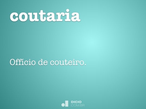 coutaria