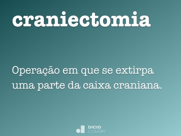 craniectomia