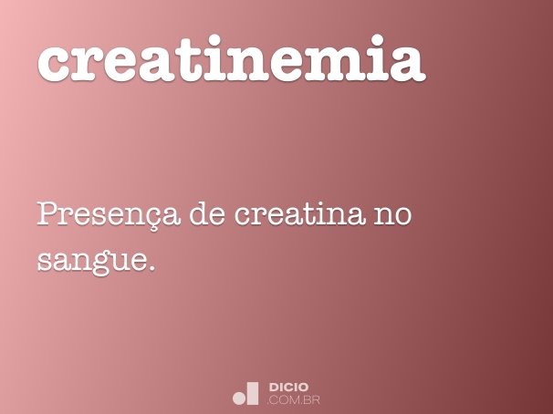 creatinemia