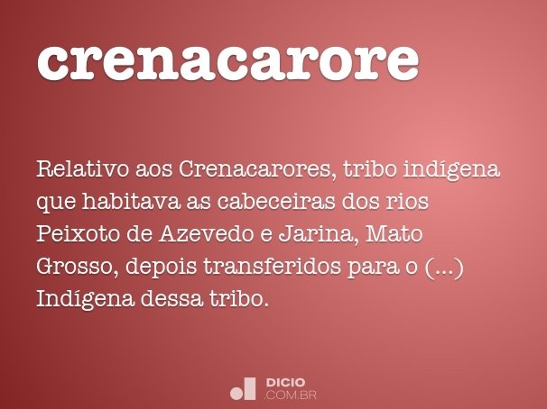 crenacarore