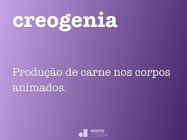 creogenia