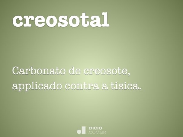 creosotal