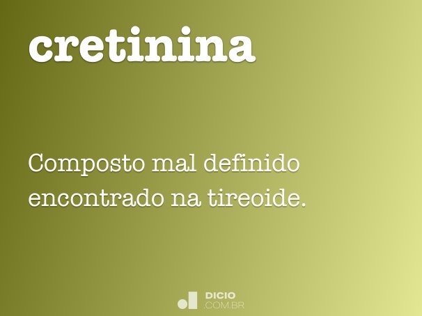 cretinina