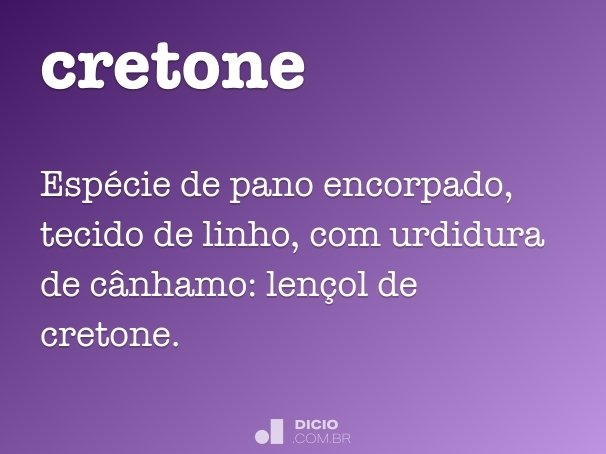 cretone