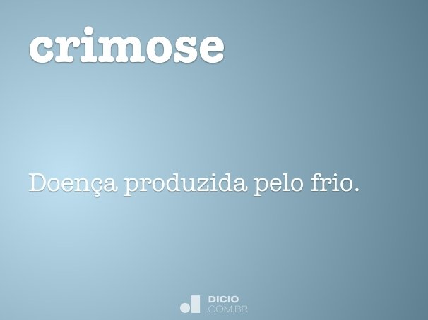 crimose