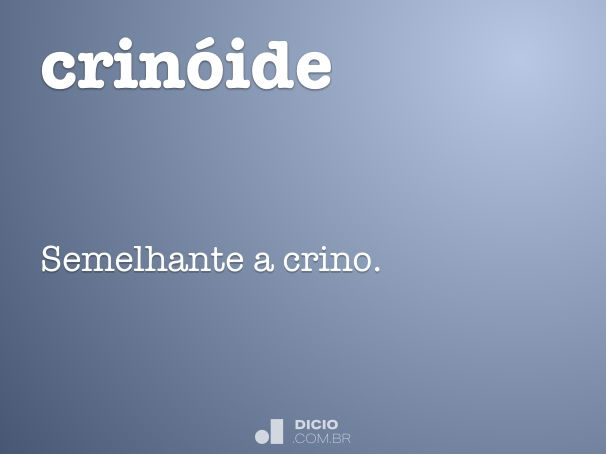 crinóide